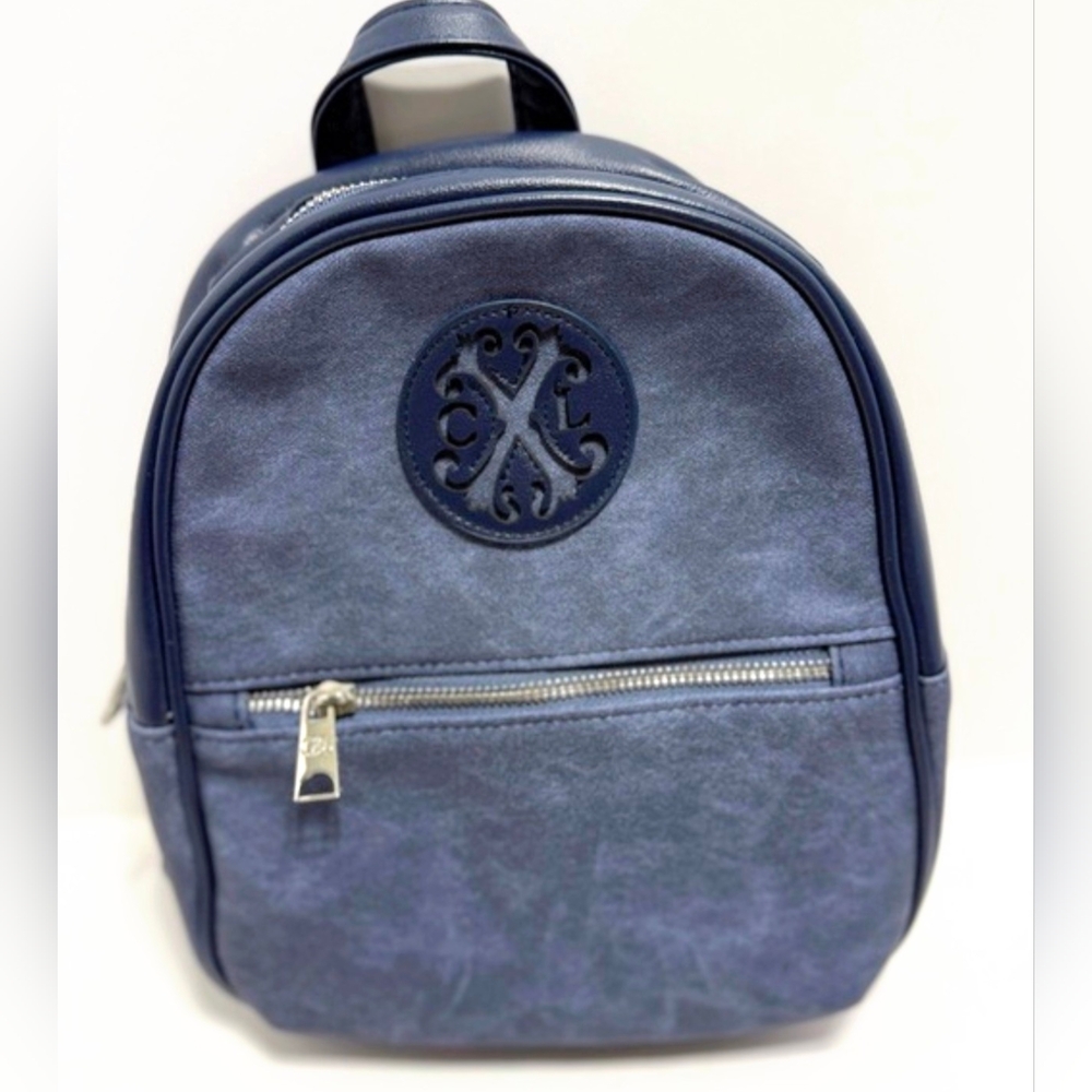 BAG - NWT Christian LaCroix Marley PU Denim Small Backpack